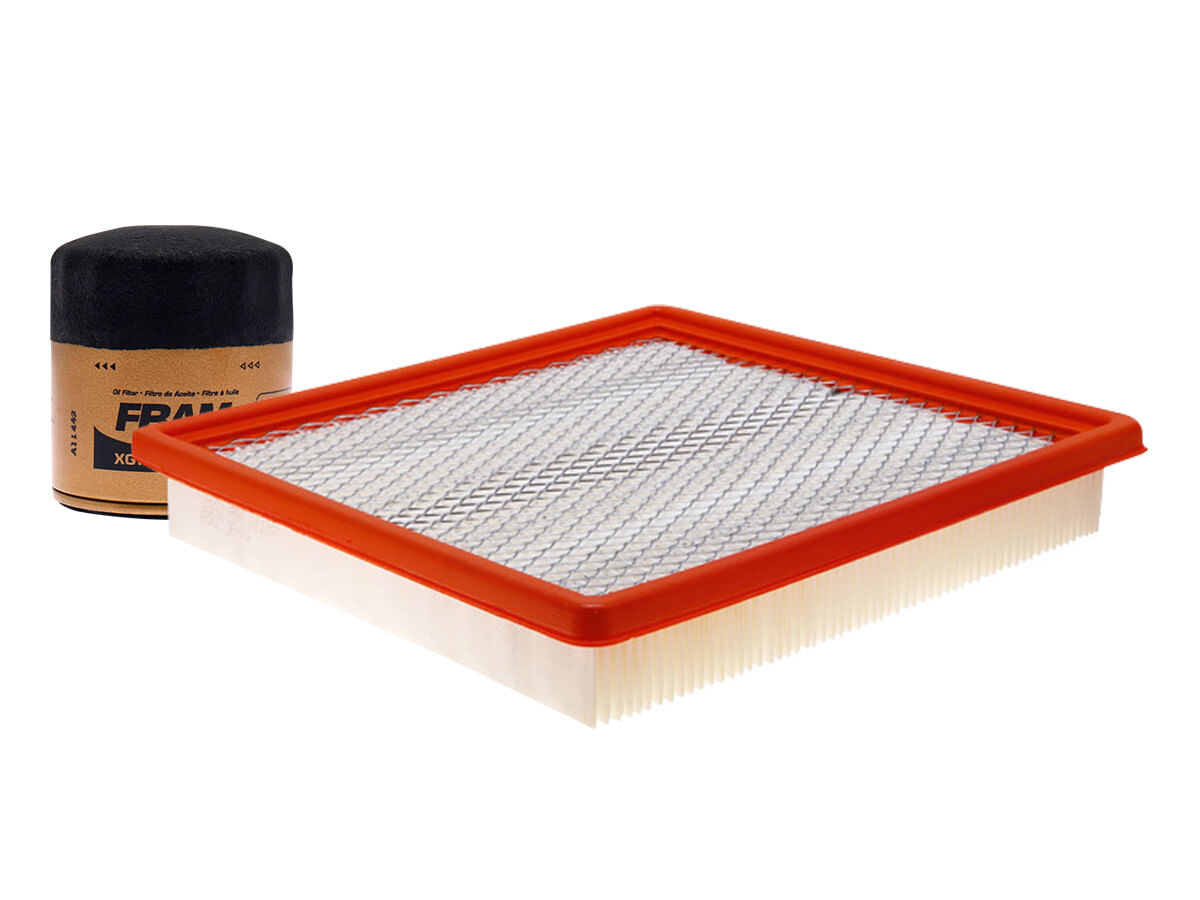 Kit De Filtro De Aire Y Filtro De Aceite Sintético (2 Piezas)
