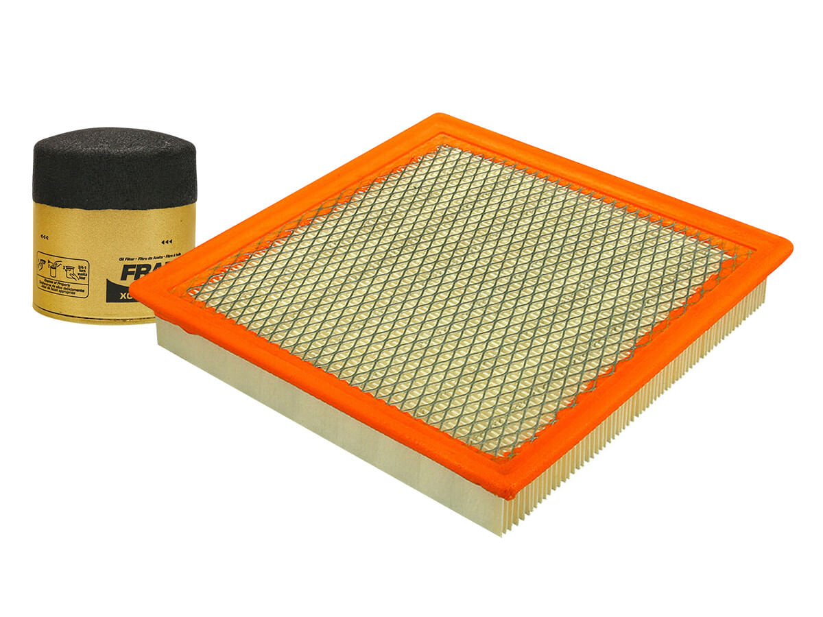 Kit De Filtro De Aire Y Filtro De Aceite Sintético (2 Piezas)