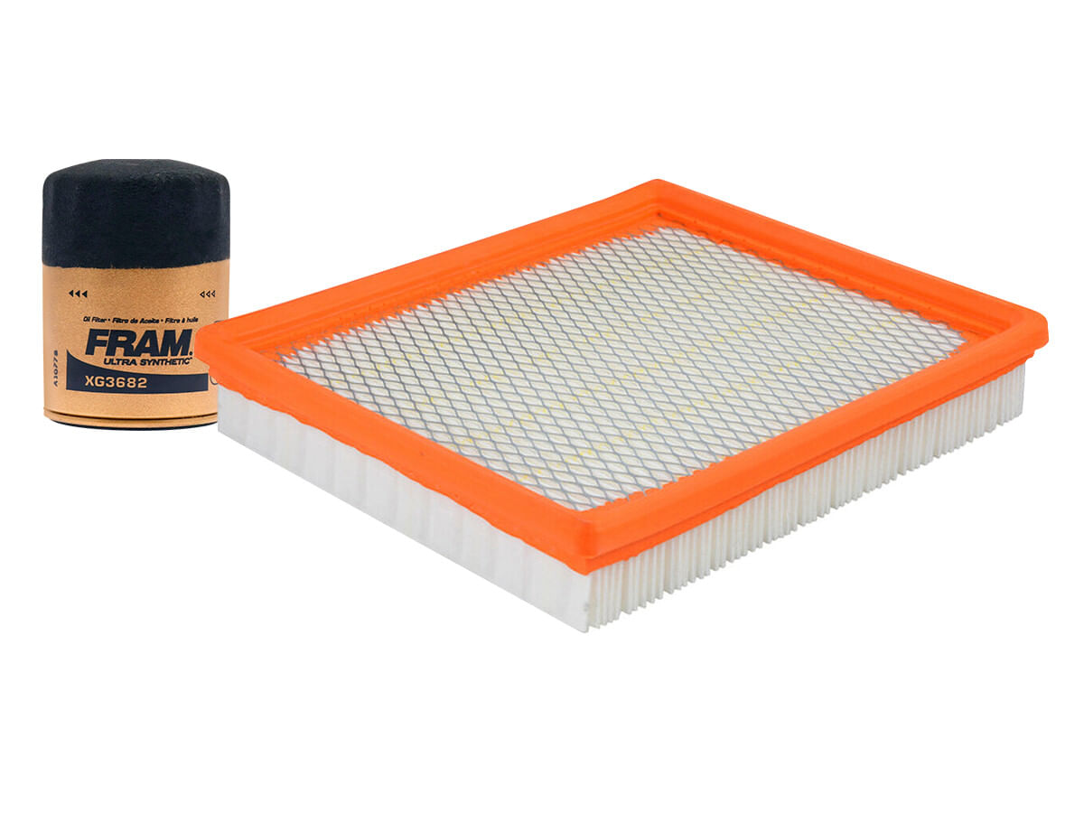 Kit De Filtro De Aire Y Filtro De Aceite Sintético (2 Piezas)