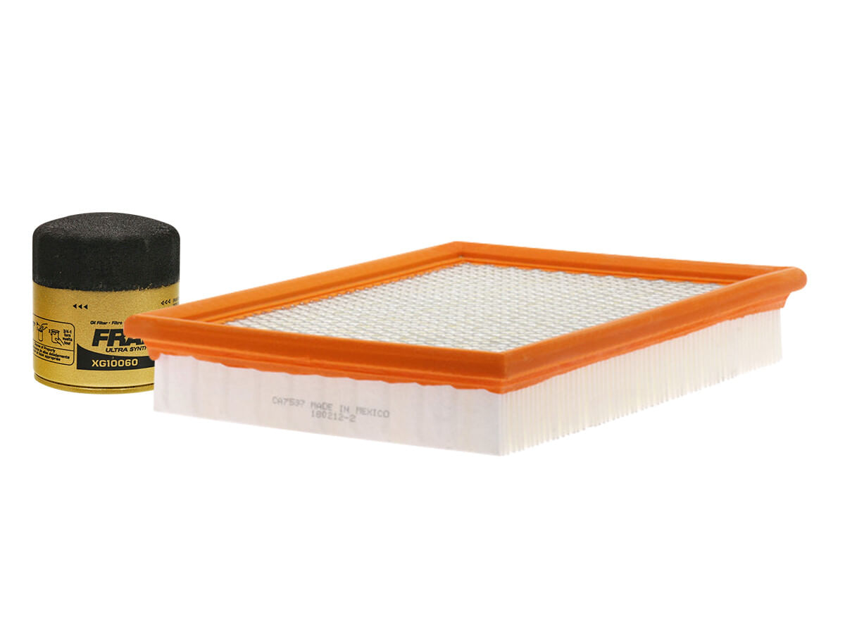 Kit De Filtro De Aire Y Filtro De Aceite Sintético (2 Piezas)