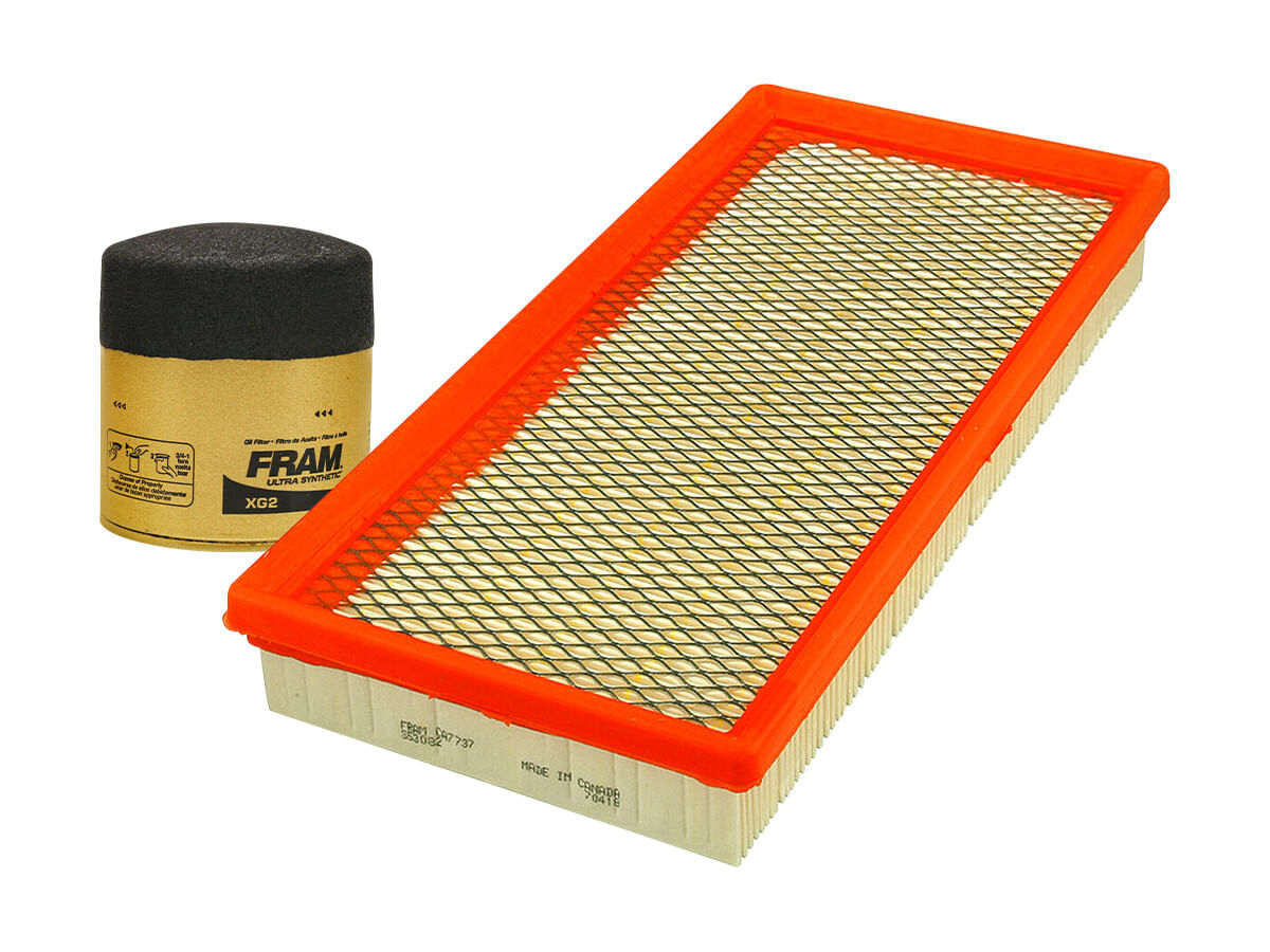 Kit De Filtro De Aire Y Filtro De Aceite Sintético (2 Piezas)