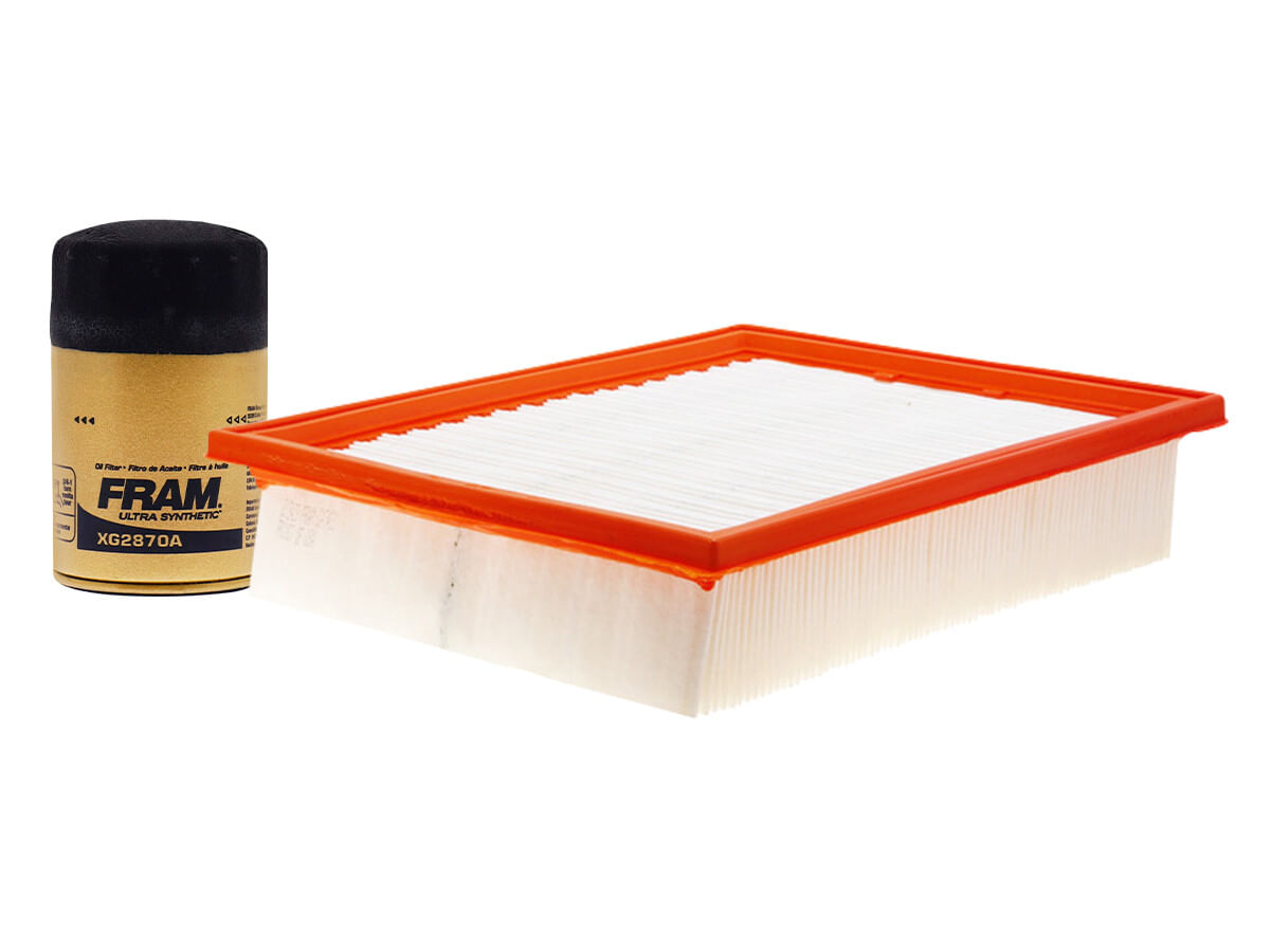 Kit De Filtro De Aire Y Filtro De Aceite Sintético (2 Piezas)