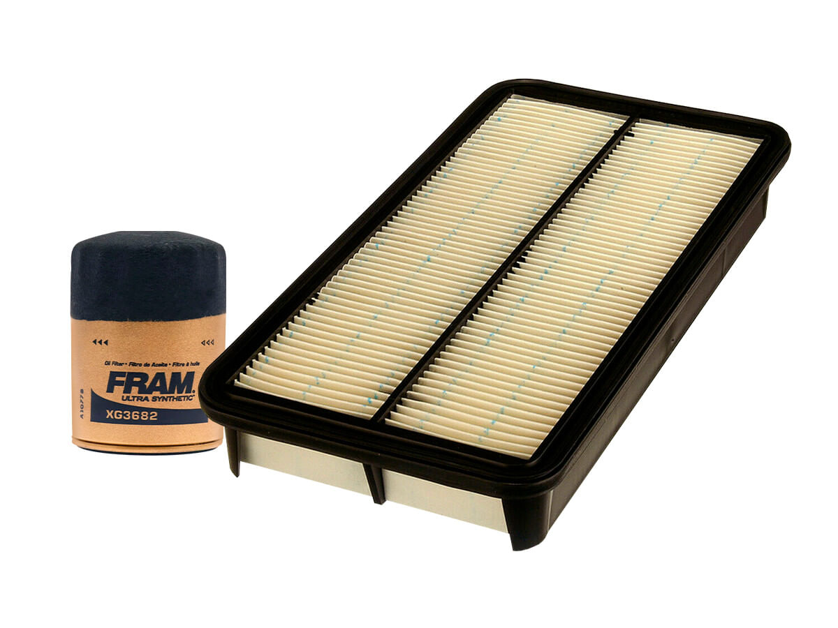 Kit De Filtro De Aire Y Filtro De Aceite Sintético (2 Piezas)