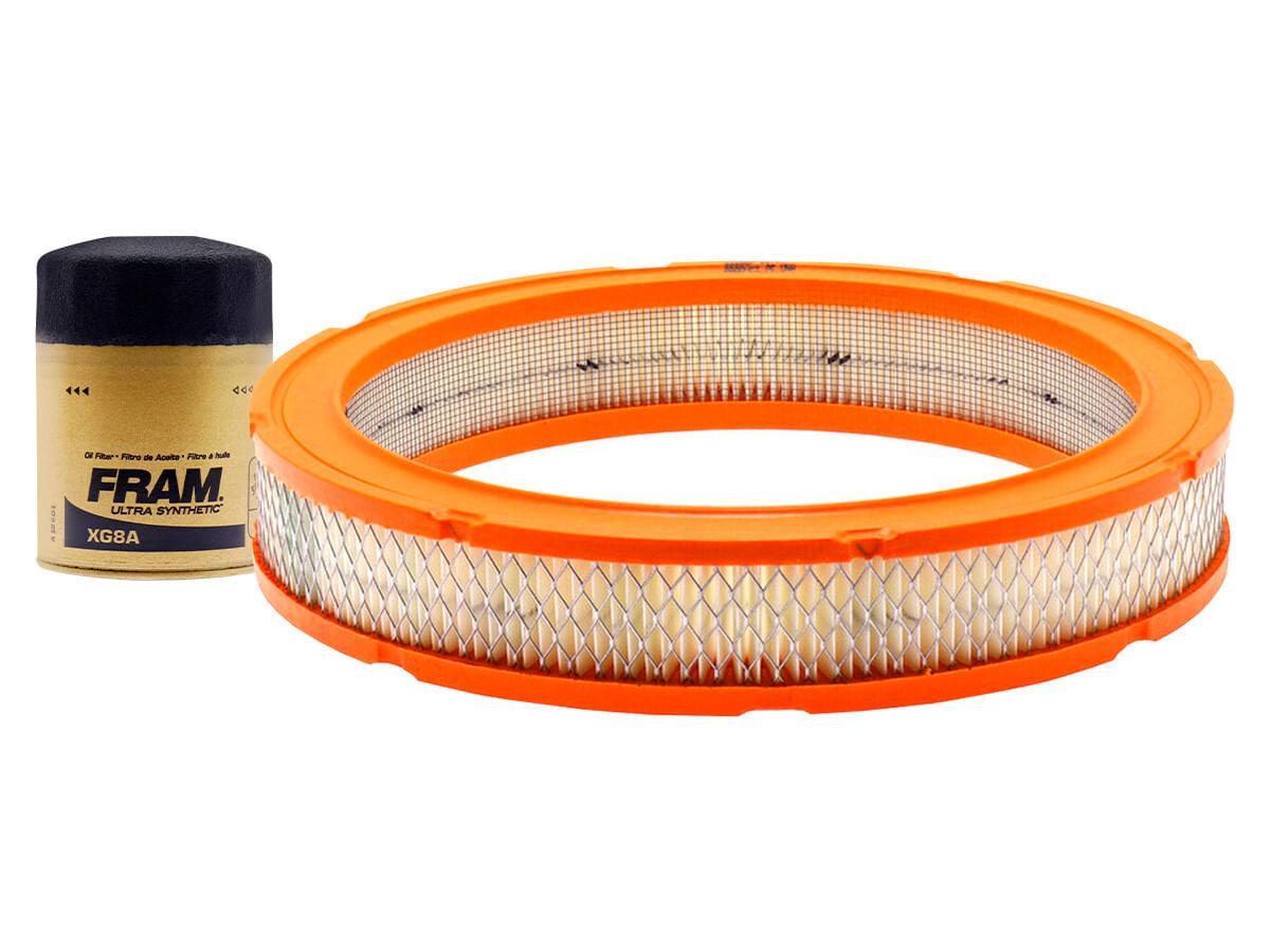 Kit De Filtro De Aire Y Filtro De Aceite Sintético (2 Piezas)