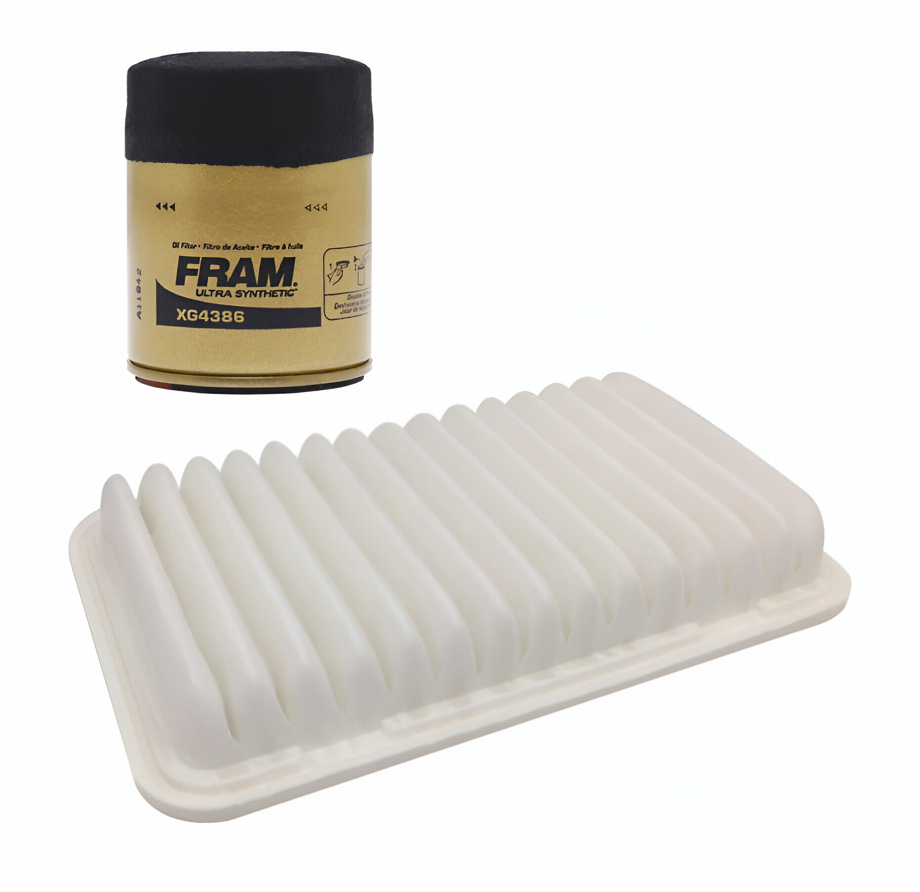Kit De Filtro De Aire Y Filtro De Aceite Sintético (2 Piezas)