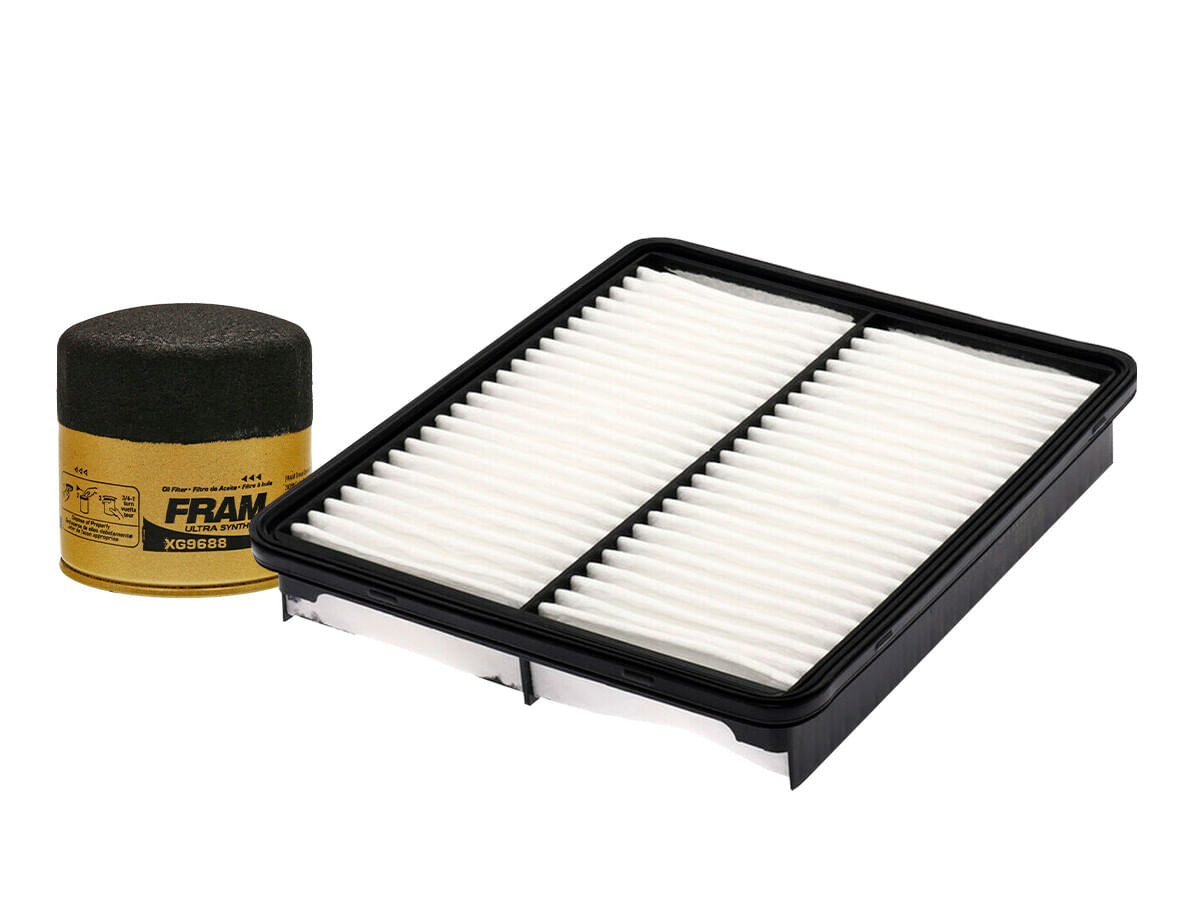 Kit De Filtro De Aire Y Filtro De Aceite Sintético (2 Piezas)