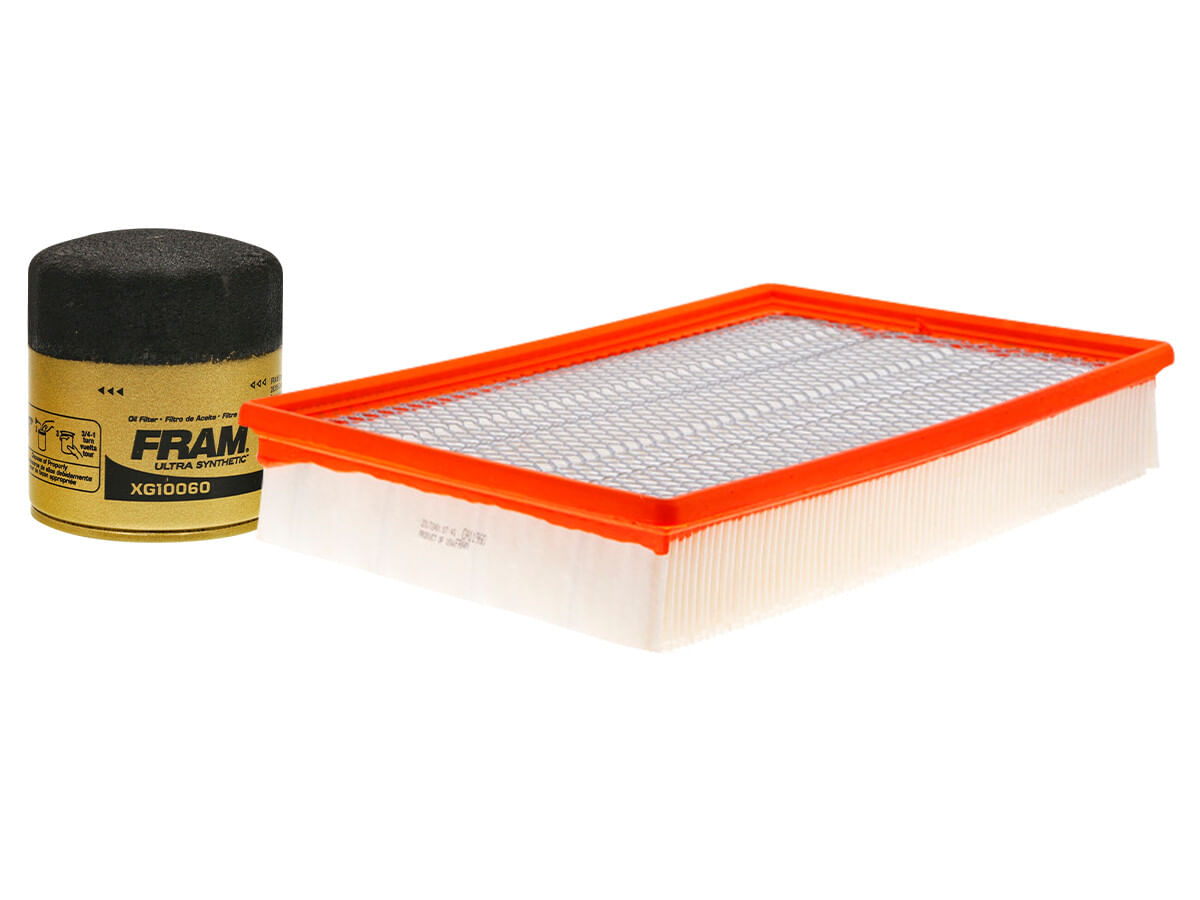 Kit De Filtro De Aire Y Filtro De Aceite Sintético (2 Piezas)