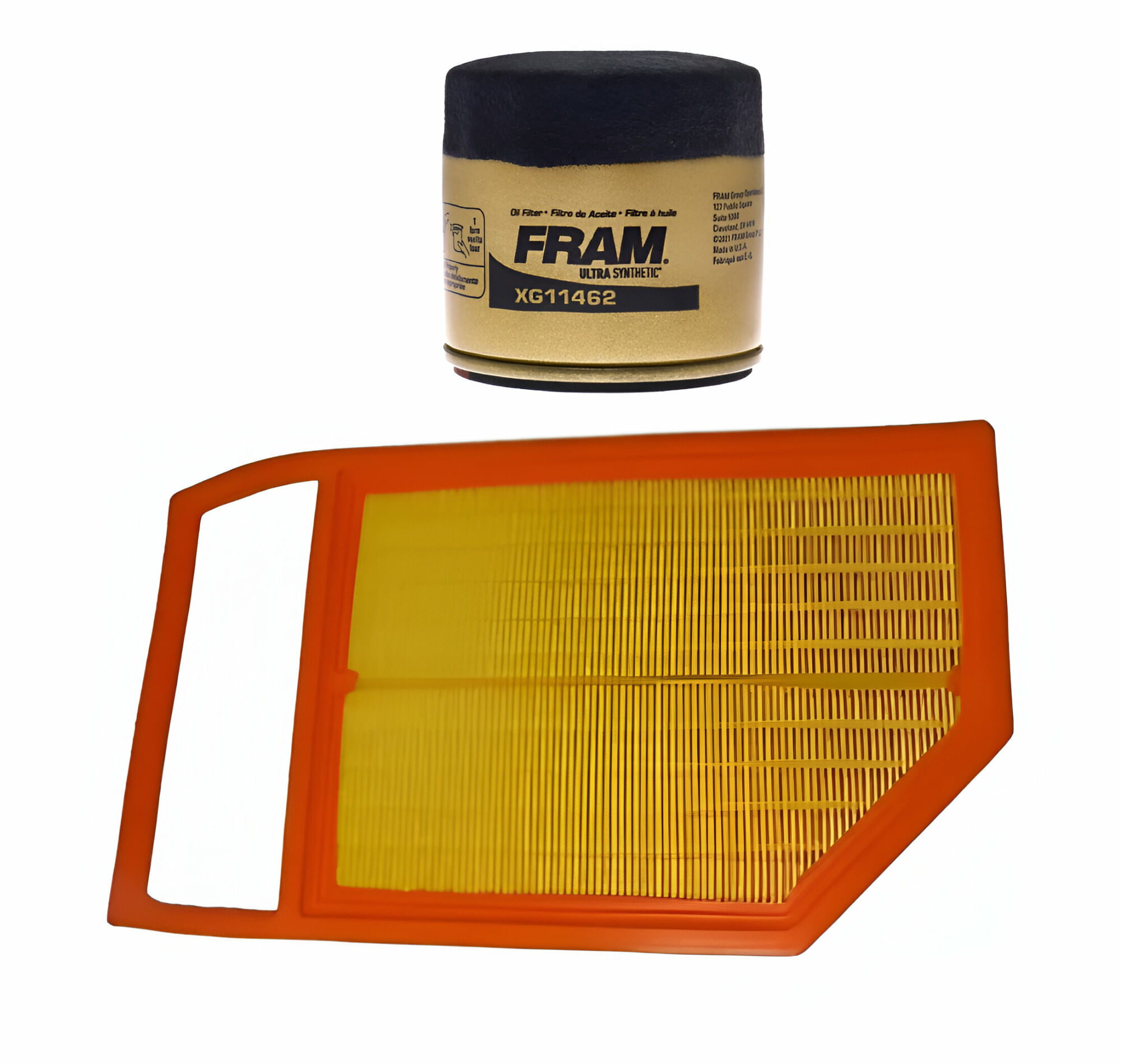 Kit De Filtro De Aire Y Filtro De Aceite Sintético (2 Piezas)