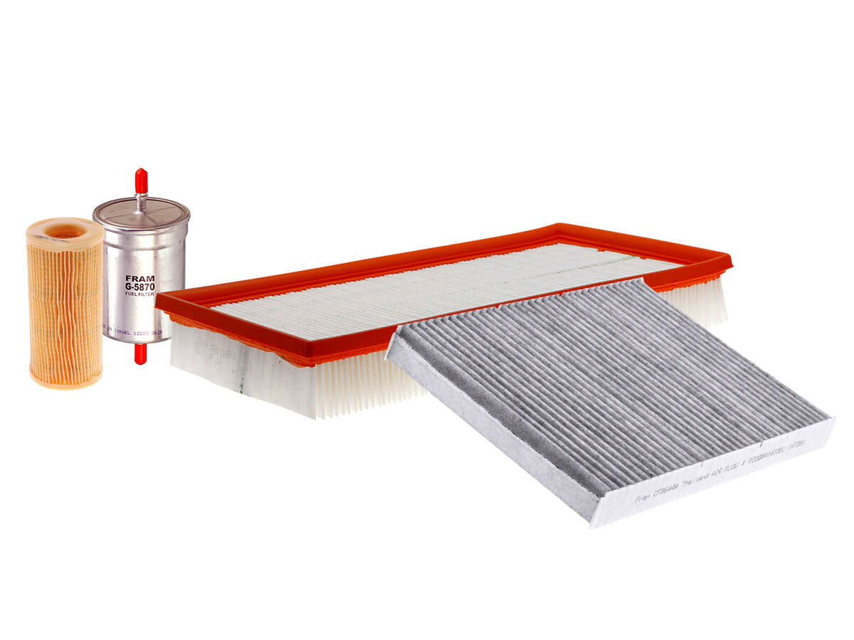 Kit De Filtro De Aire, Filtro De Aceite, Filtro De Combustible Y Filtro De Cabina (4 Piezas)