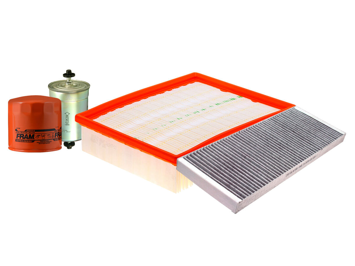 Kit De Filtro De Aire, Filtro De Aceite, Filtro De Combustible Y Filtro De Cabina (4 Piezas)