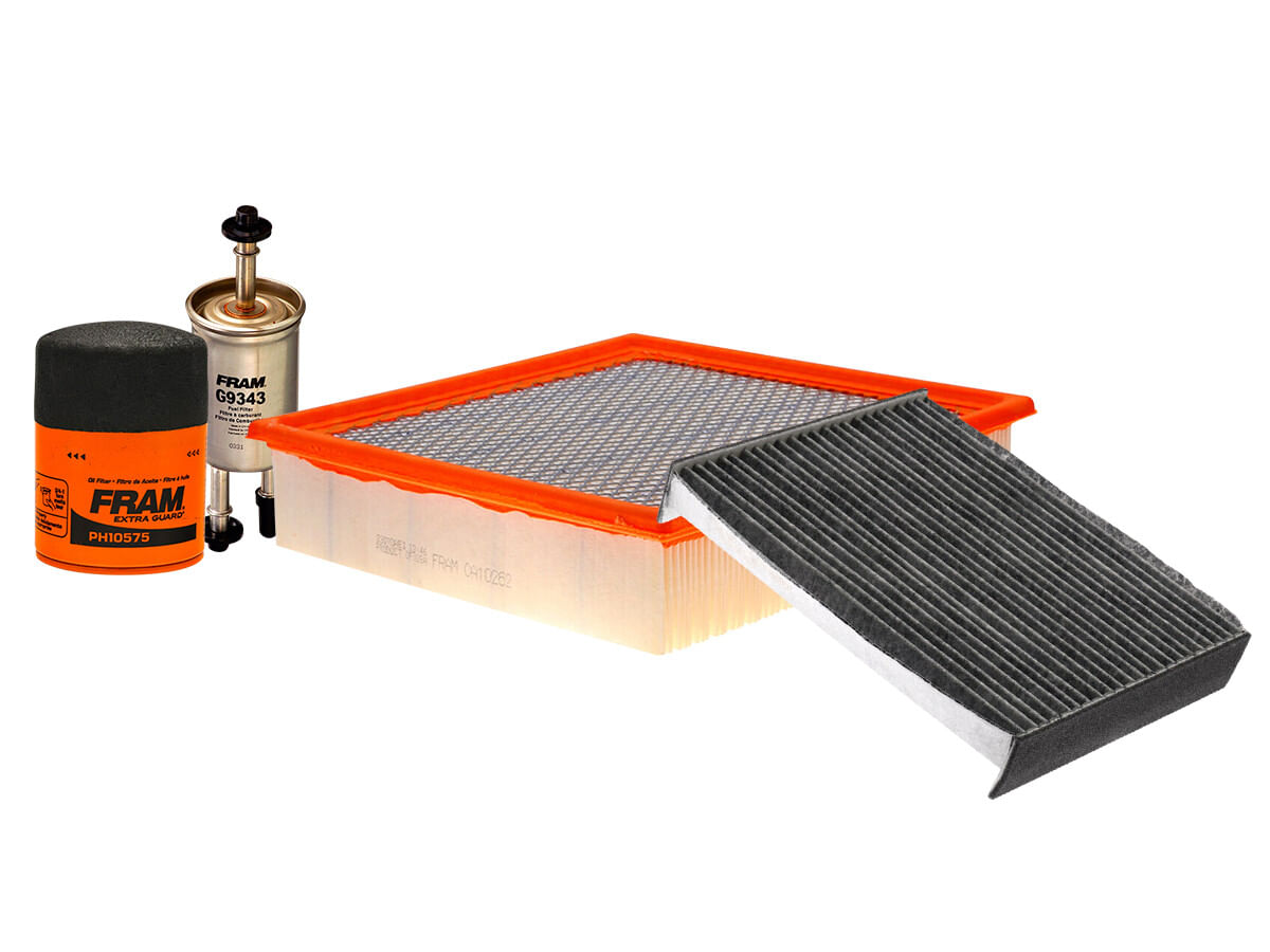 Kit De Filtro De Aire, Filtro De Aceite, Filtro De Combustible Y Filtro De Cabina (4 Piezas)