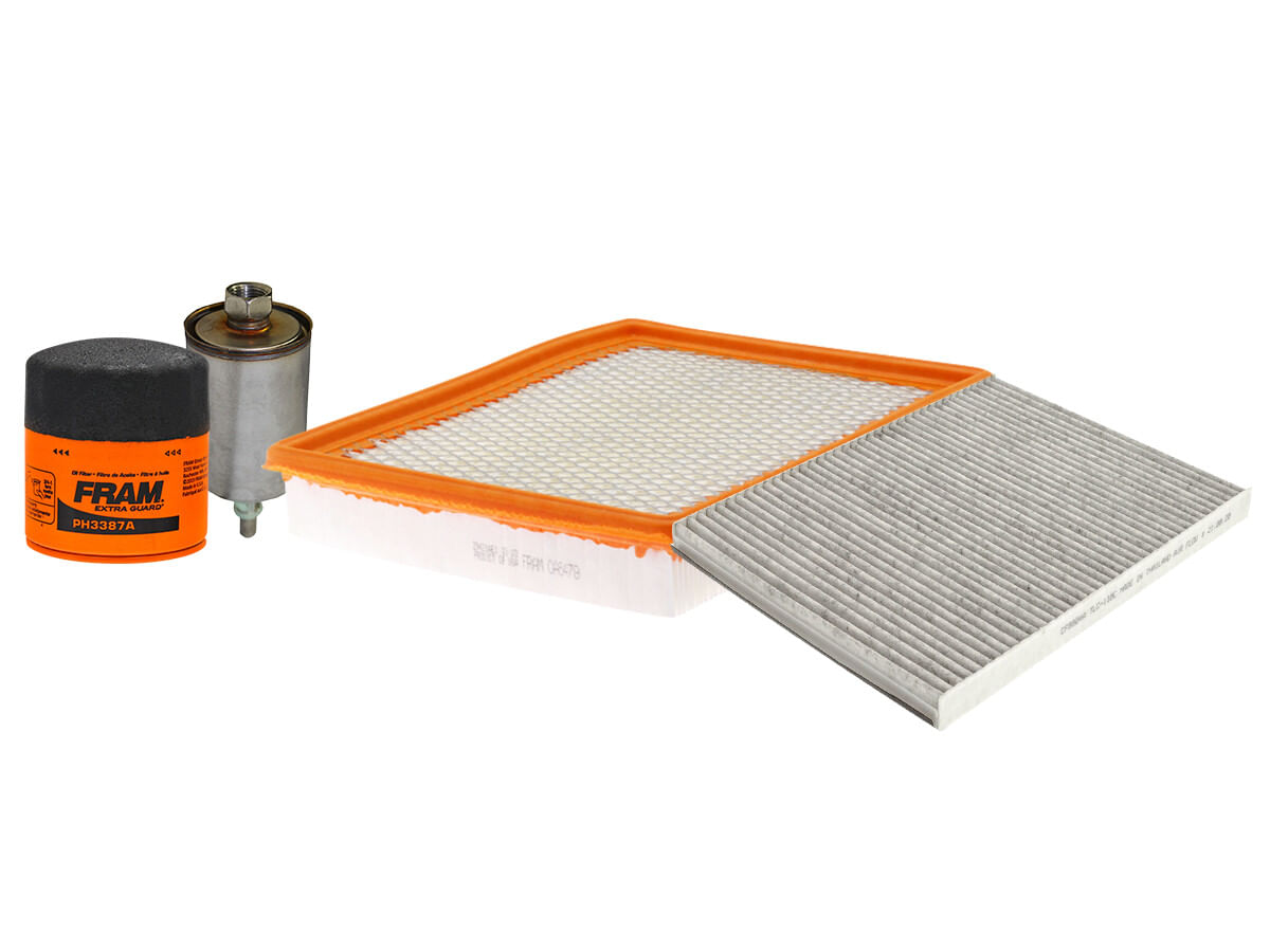 Kit De Filtro De Aire, Filtro De Aceite, Filtro De Combustible Y Filtro De Cabina (4 Piezas)