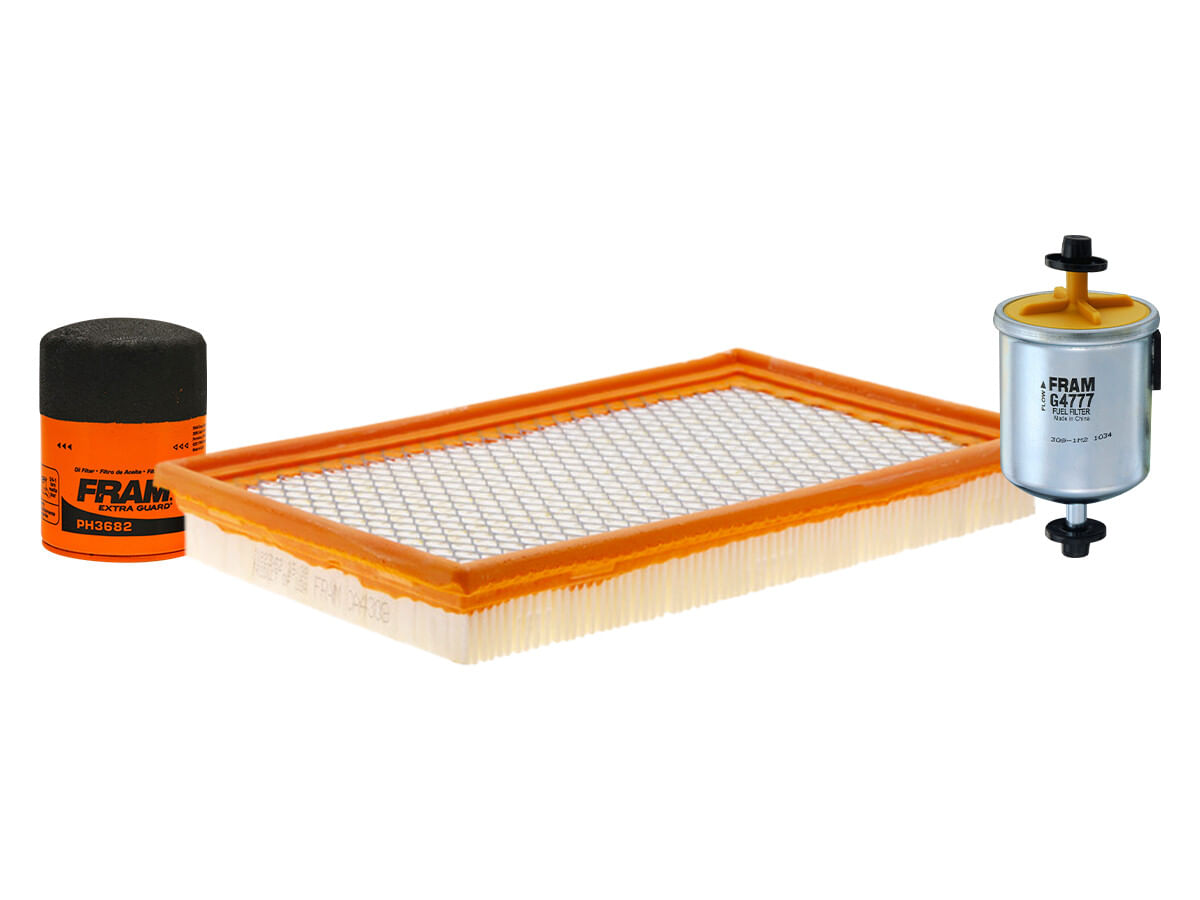 Kit De Filtro De Aire, Filtro De Aceite Y Filtro De Combustible (3 Piezas)
