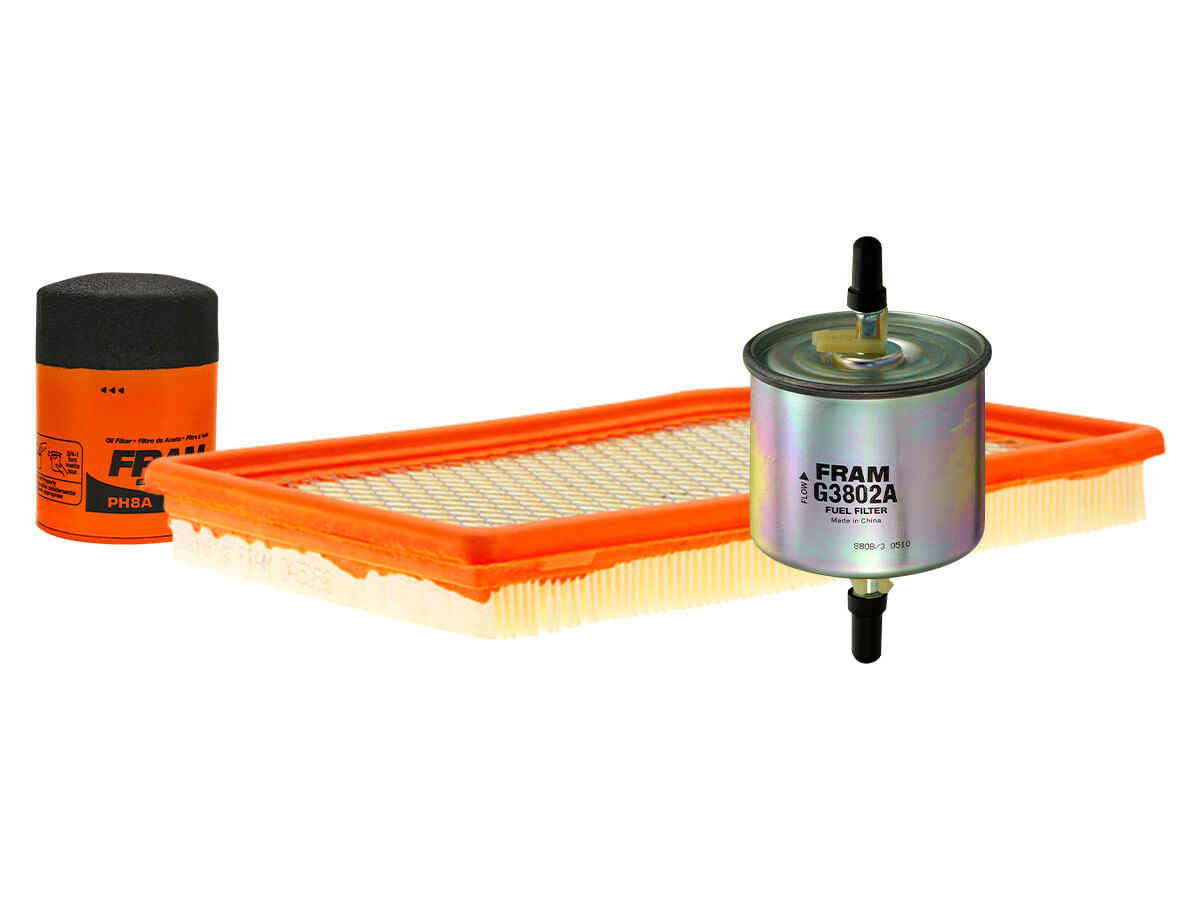 Kit De Filtro De Aire, Filtro De Aceite Y Filtro De Combustible (3 Piezas)