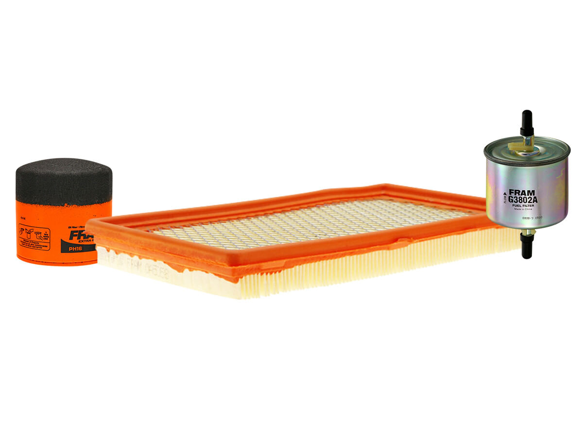 Kit De Filtro De Aire, Filtro De Aceite Y Filtro De Combustible (3 Piezas)