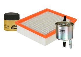 Kit De Filtro De Aire, Filtro De Aceite Sintético Y Filtro De Combustible (3 Piezas)