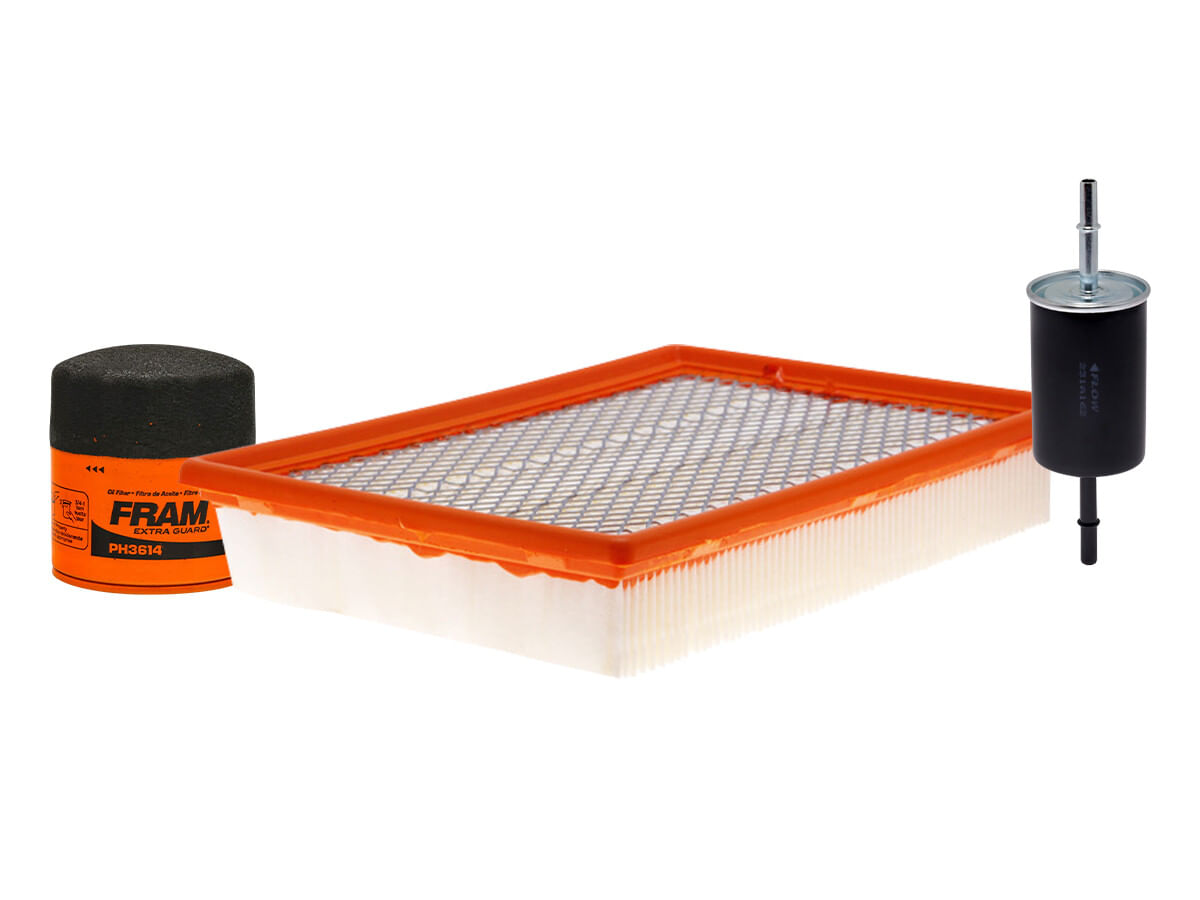 Kit De Filtro De Aire, Filtro De Aceite Y Filtro De Combustible (3 Piezas)