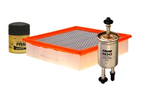 Kit De Filtro De Aire, Filtro De Aceite Sintético Y Filtro De Combustible (3 Piezas)