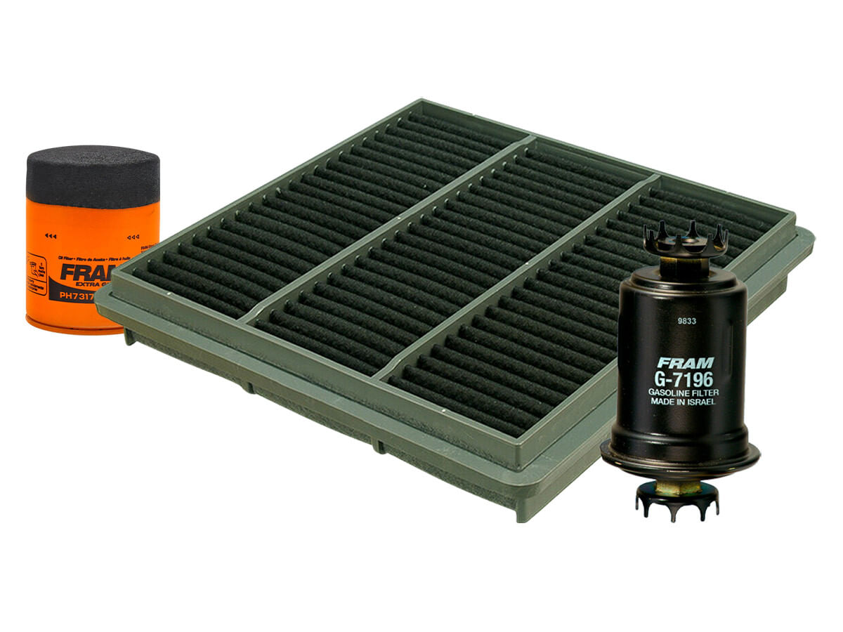 Kit De Filtro De Aire, Filtro De Aceite Y Filtro De Combustible (3 Piezas)