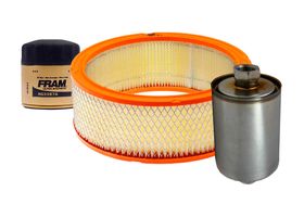 Kit De Filtro De Aire, Filtro De Aceite Sintético Y Filtro De Combustible (3 Piezas)