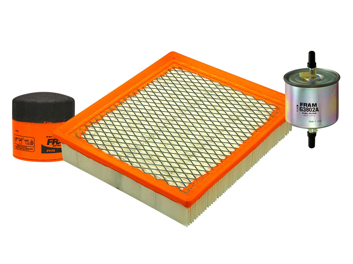 Kit De Filtro De Aire, Filtro De Aceite Y Filtro De Combustible (3 Piezas)