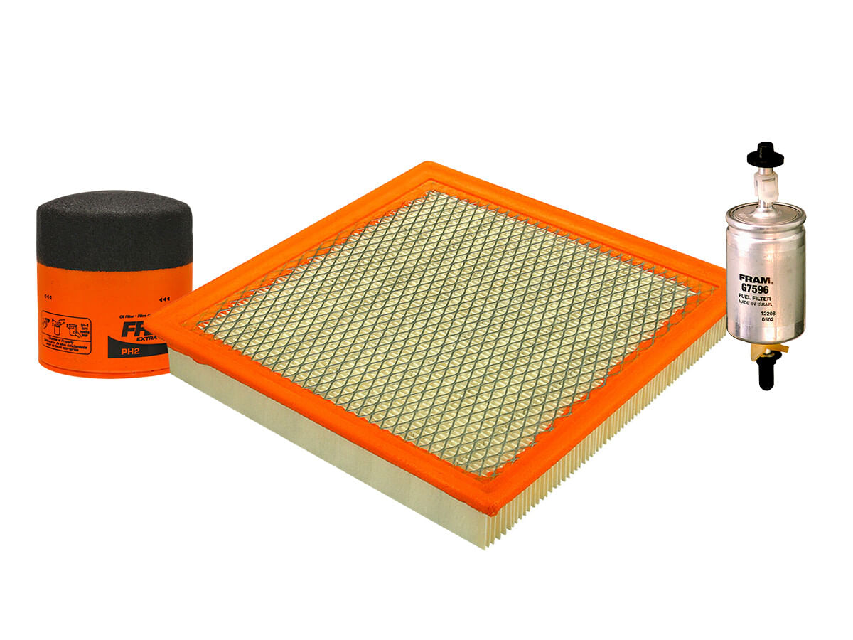 Kit De Filtro De Aire, Filtro De Aceite Y Filtro De Combustible (3 Piezas)