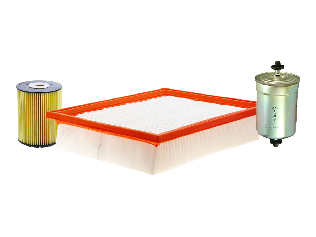 Kit De Filtro De Aire, Filtro De Aceite Y Filtro De Combustible (3 Piezas)
