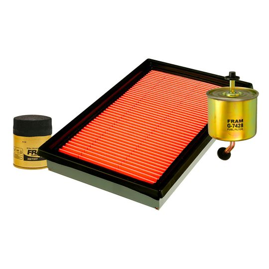 fram-kit-de-filtro-de-aire-filtro-de-aceite-sintetico-y-filtro-de-combustible-3-piezas-mazda-626-1998-2002-626-l4-2-0l-v6-2-5l-0