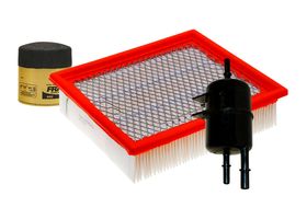 Kit De Filtro De Aire, Filtro De Aceite Sintético Y Filtro De Combustible (3 Piezas)