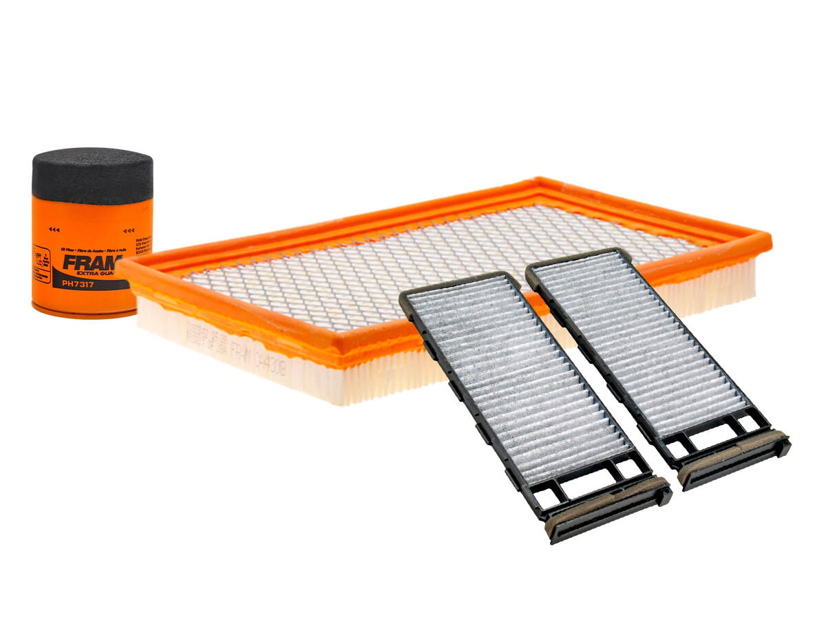 Kit De Filtro De Aire, Filtro De Aceite Y Filtro De Cabina (3 Piezas)