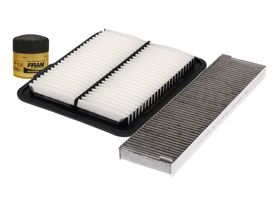 Kit De Filtro De Aire, Filtro De Aceite Sintético Y Filtro De Cabina (3 Piezas)