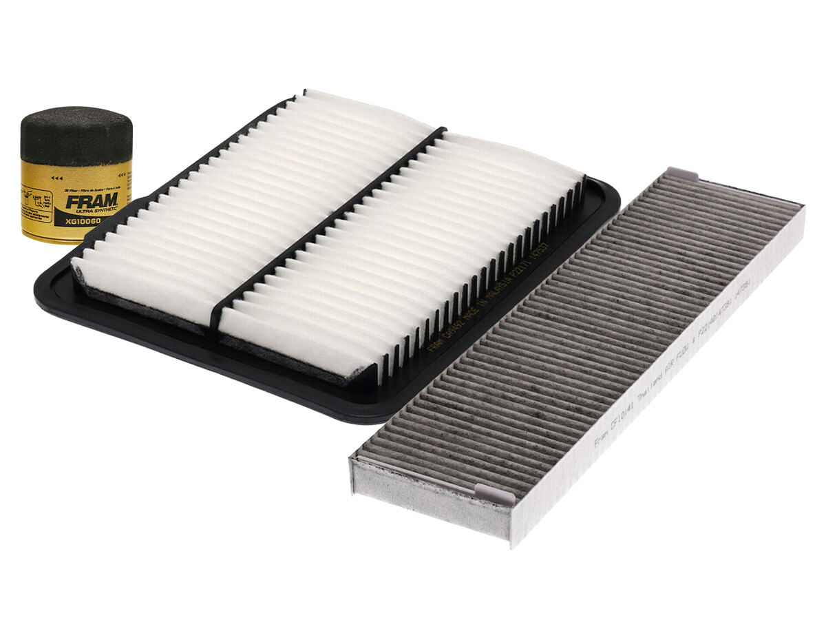 Kit De Filtro De Aire, Filtro De Aceite Sintético Y Filtro De Cabina (3 Piezas)