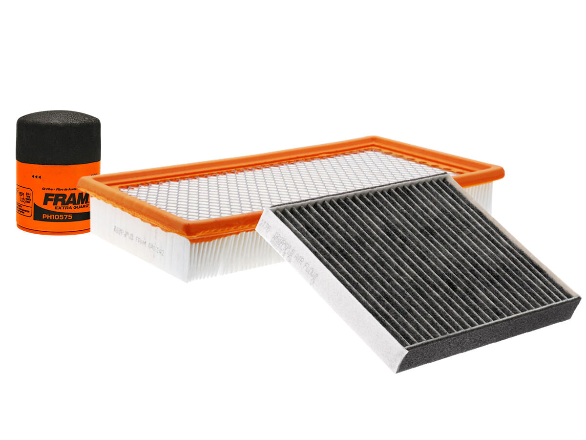 Kit De Filtro De Aire, Filtro De Aceite Y Filtro De Cabina (3 Piezas)