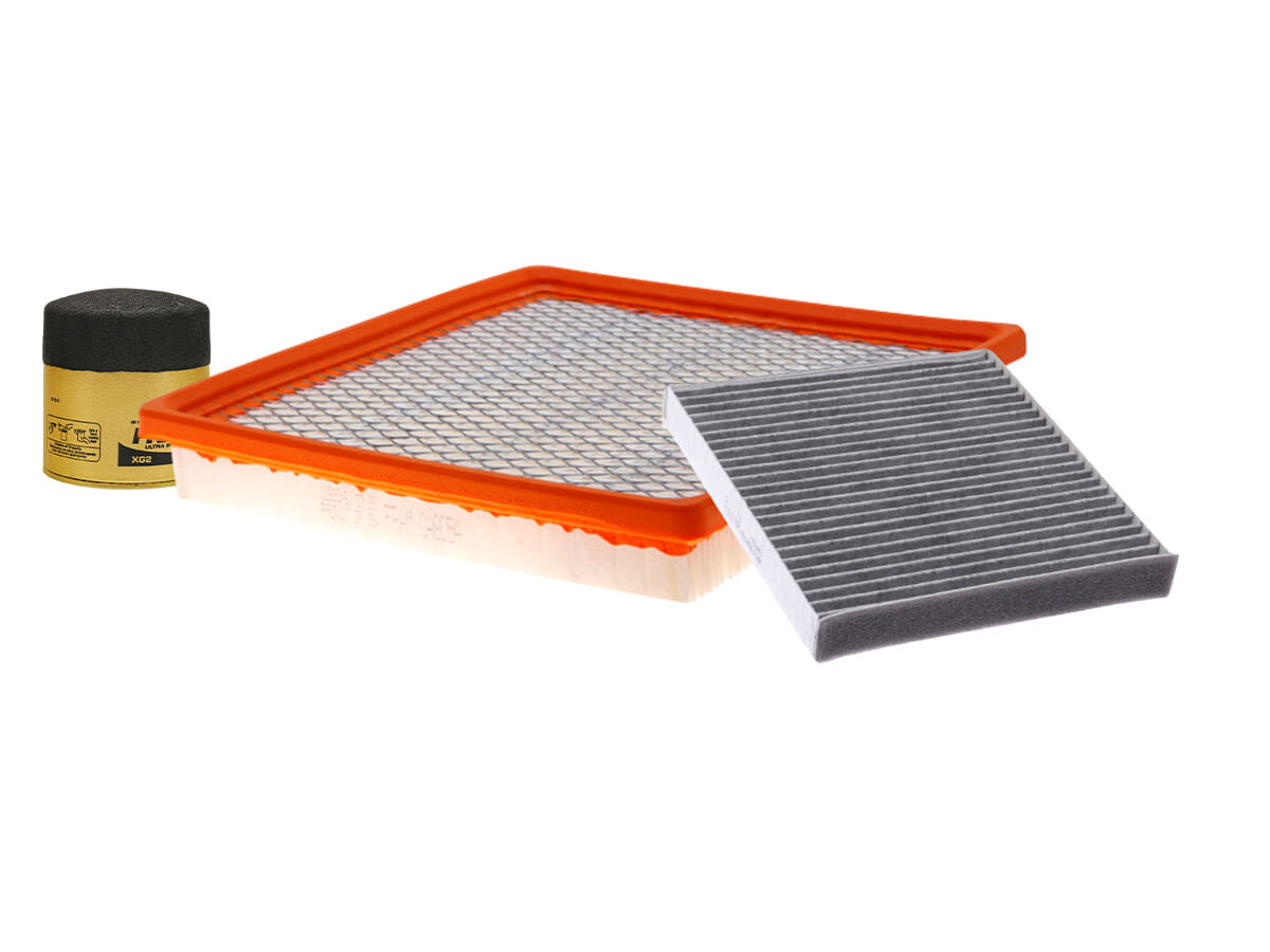 Kit De Filtro De Aire, Filtro De Aceite Sintético Y Filtro De Cabina (3 Piezas)