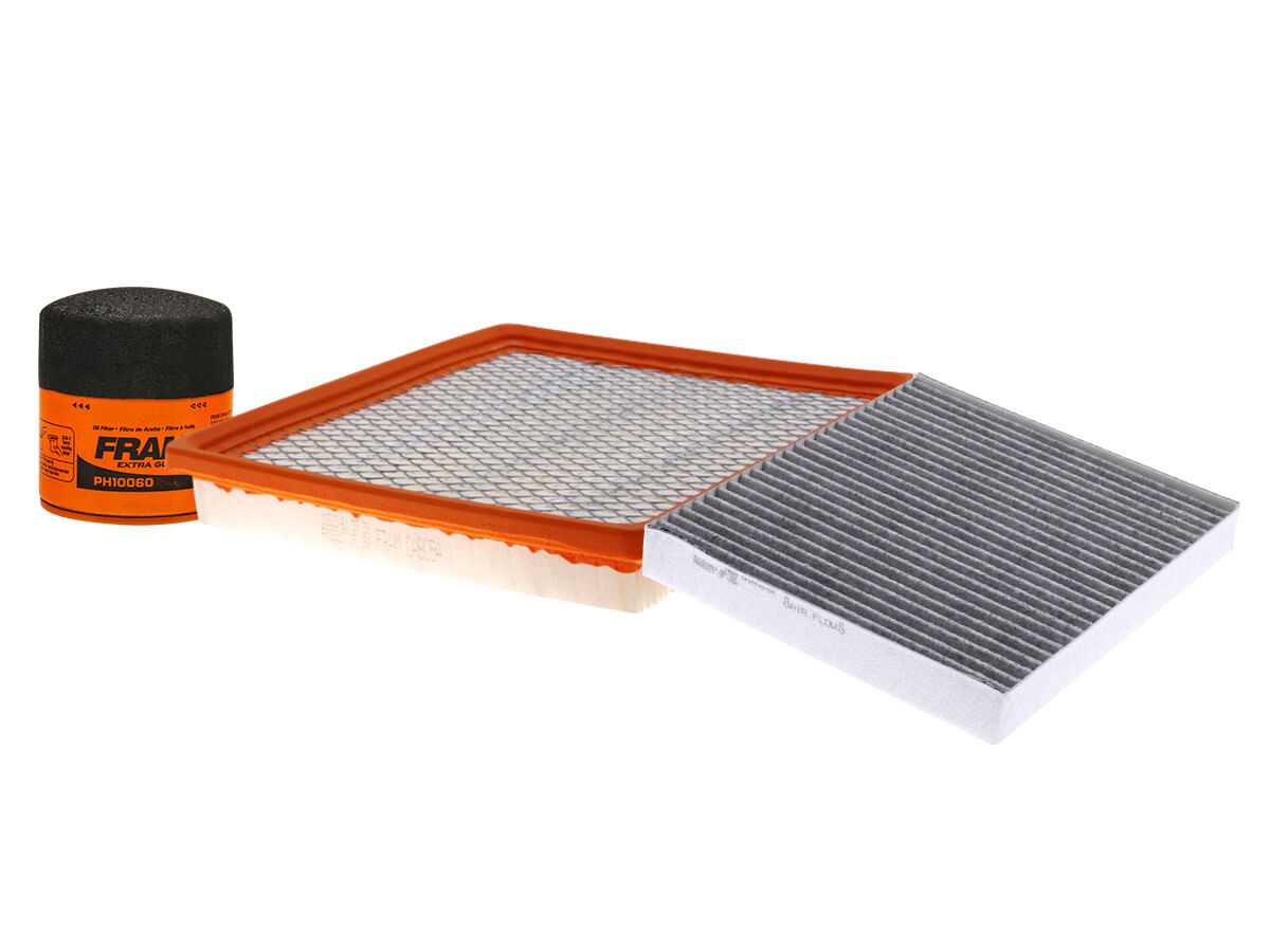 Kit De Filtro De Aire, Filtro De Aceite Y Filtro De Cabina (3 Piezas)