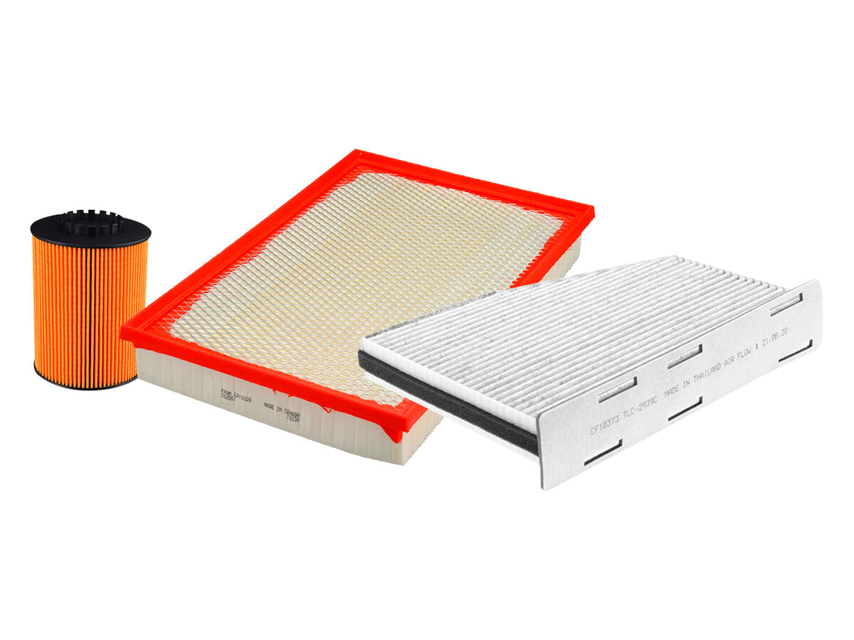 Kit De Filtro De Aire, Filtro De Aceite Y Filtro De Cabina (3 Piezas)