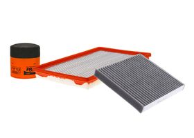 Kit De Filtro De Aire, Filtro De Aceite Y Filtro De Cabina (3 Piezas)