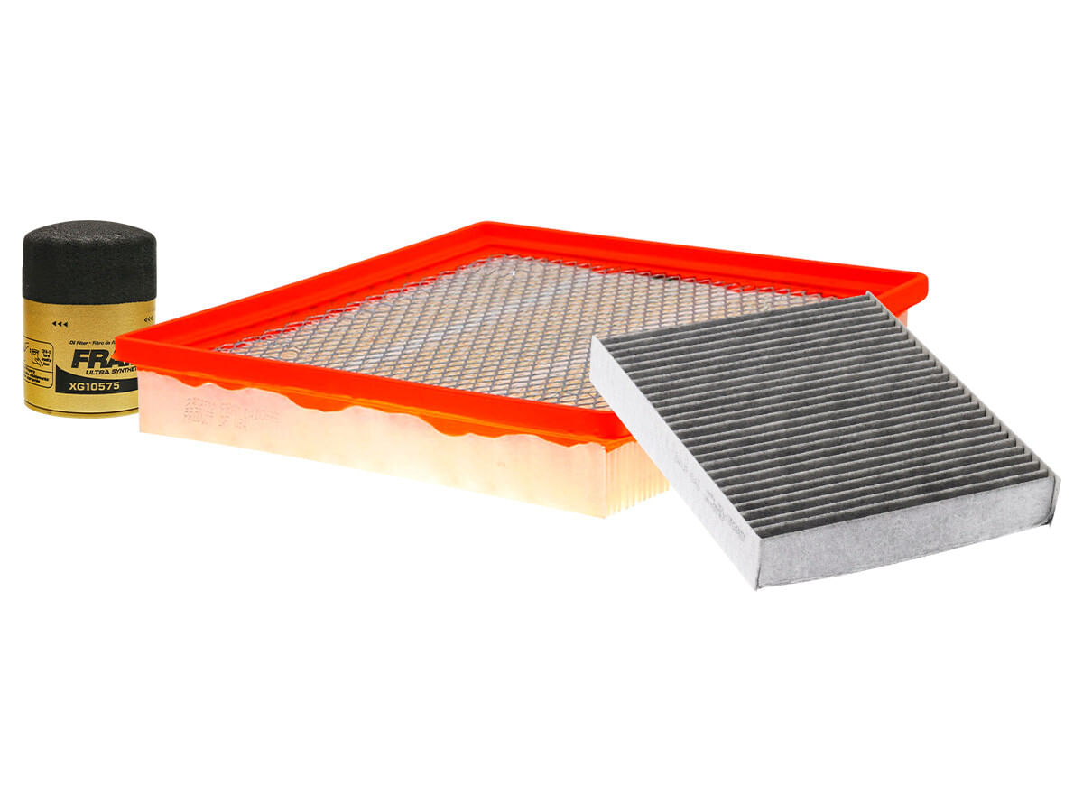 Kit De Filtro De Aire, Filtro De Aceite Sintético Y Filtro De Cabina (3 Piezas)