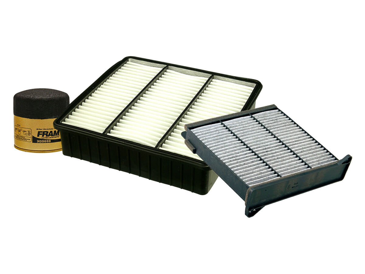 Kit De Filtro De Aire, Filtro De Aceite Sintético Y Filtro De Cabina (3 Piezas)