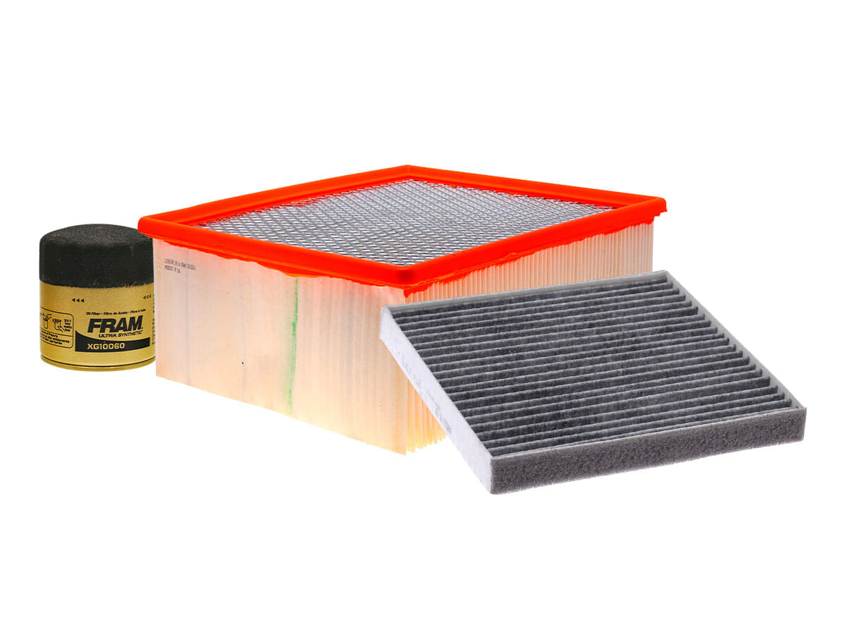 Kit De Filtro De Aire, Filtro De Aceite Sintético Y Filtro De Cabina (3 Piezas)