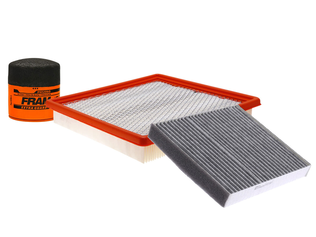 Kit De Filtro De Aire, Filtro De Aceite Y Filtro De Cabina (3 Piezas)
