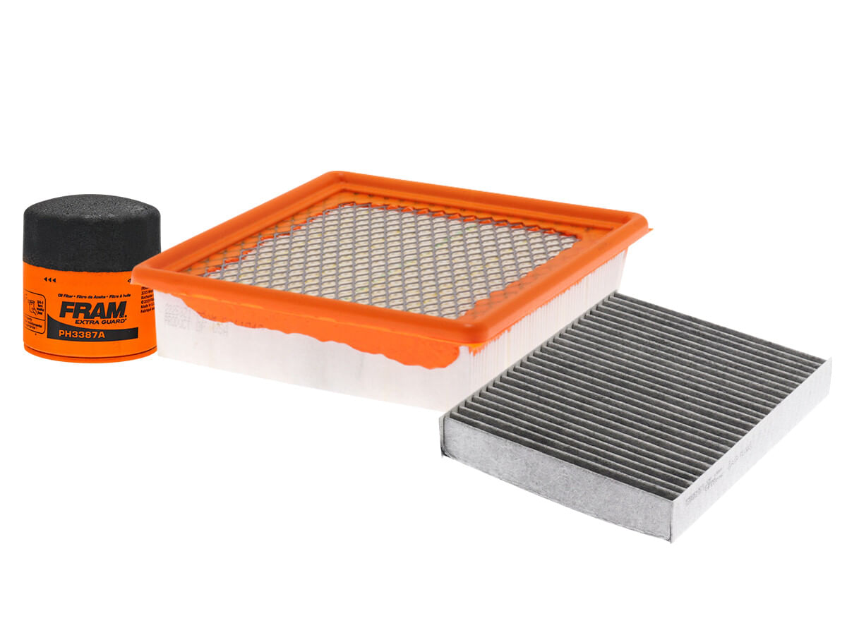 Kit De Filtro De Aire, Filtro De Aceite Y Filtro De Cabina (3 Piezas)