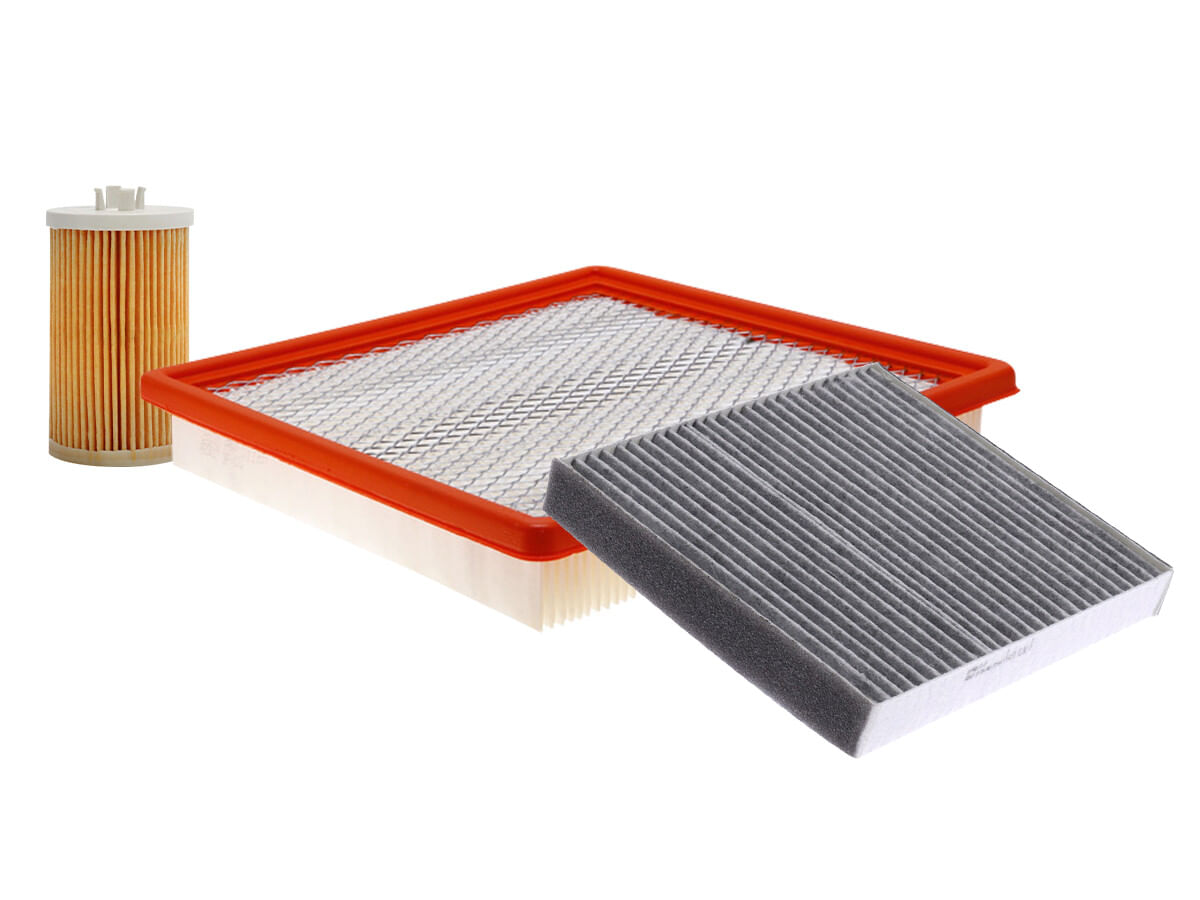 Kit De Filtro De Aire, Filtro De Aceite Y Filtro De Cabina (3 Piezas)