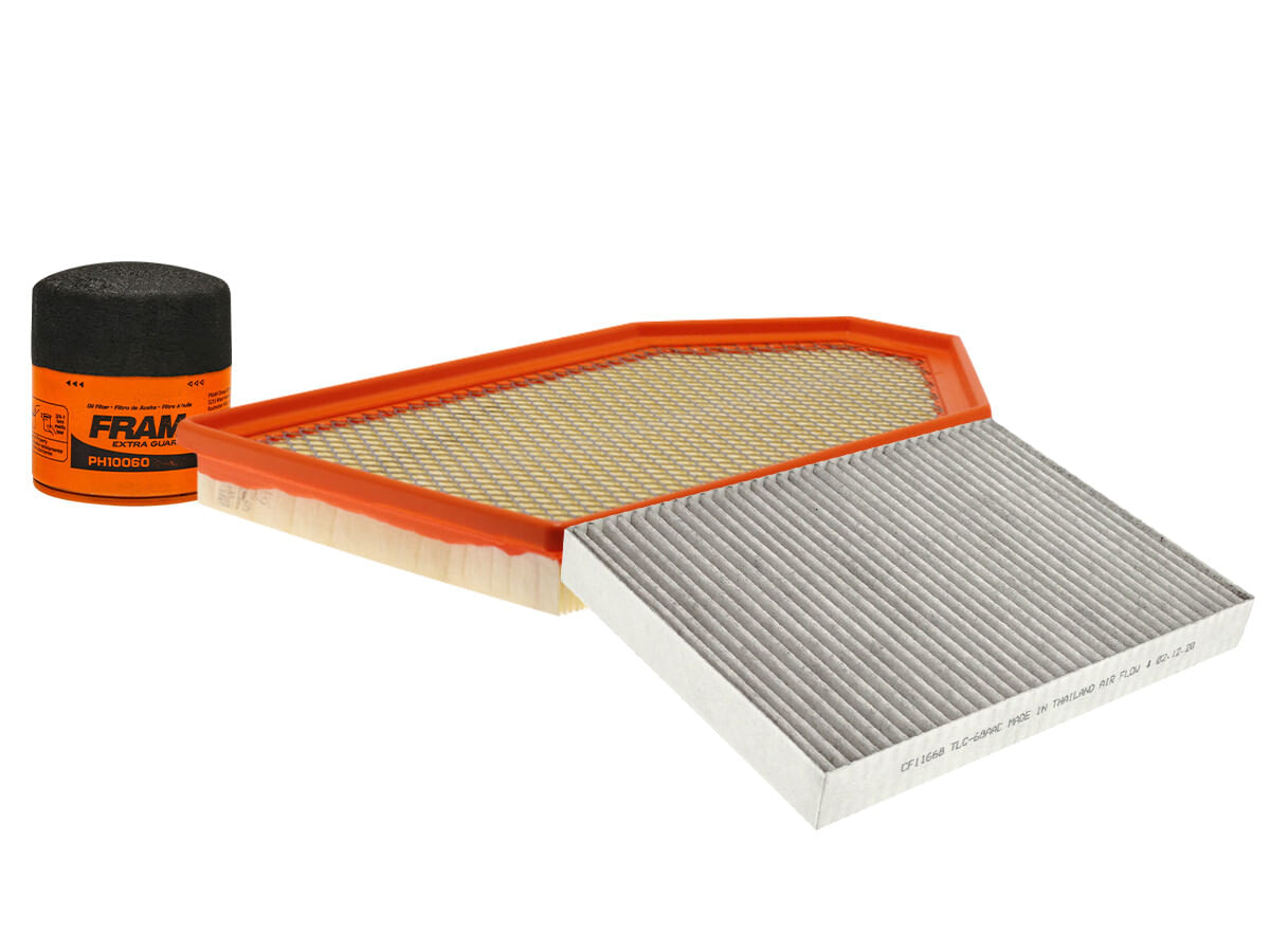 Kit De Filtro De Aire, Filtro De Aceite Y Filtro De Cabina (3 Piezas)