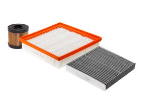 Kit De Filtro De Aire, Filtro De Aceite Y Filtro De Cabina (3 Piezas)