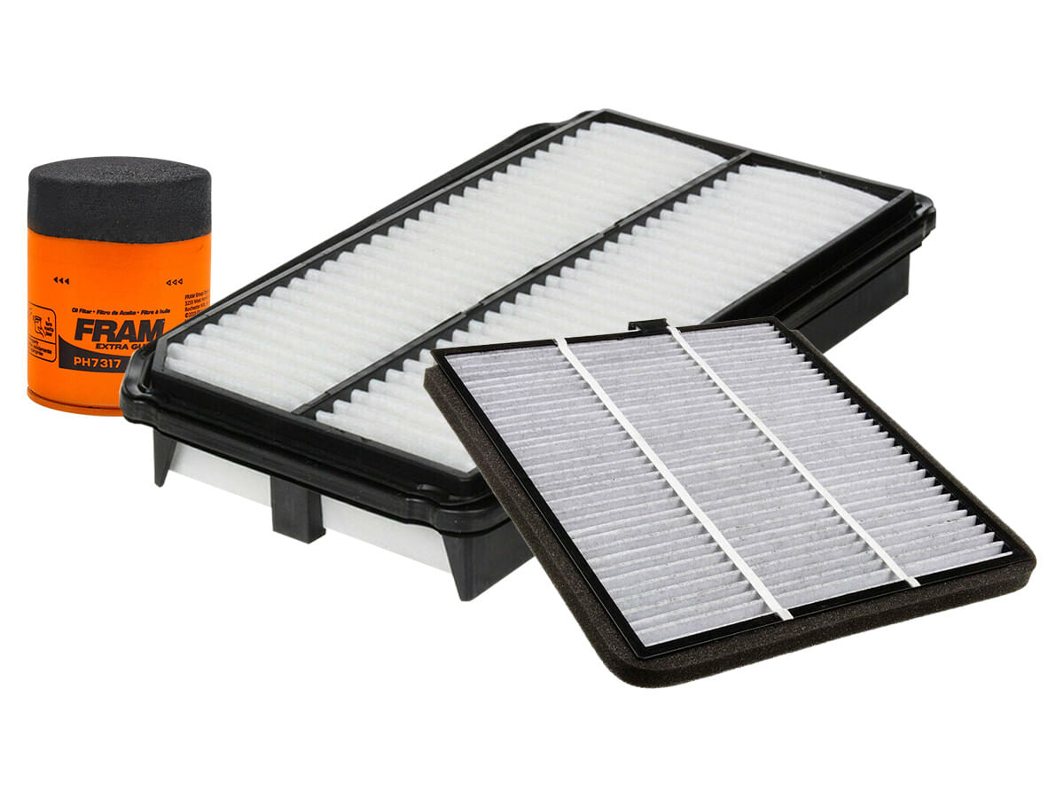Kit De Filtro De Aire, Filtro De Aceite Y Filtro De Cabina (3 Piezas)