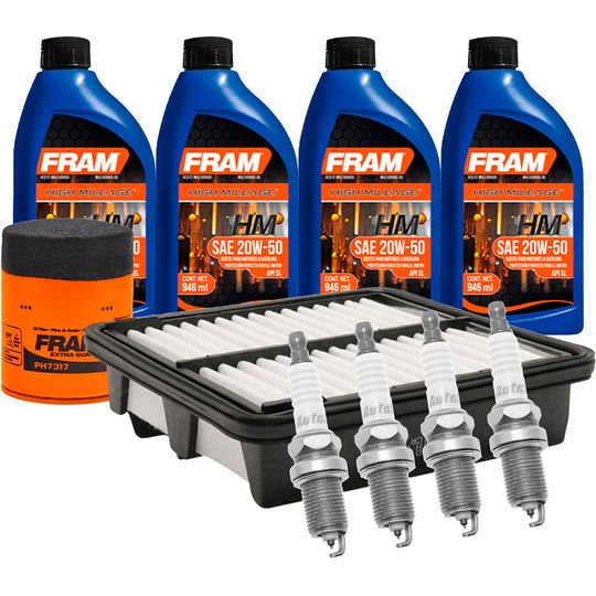 fram-autolite-kit-de-afinacion-con-aceite-20w50-mineral-bujias-iridio-y-2-filtros-10-piezas-honda-fit-2009-2014-fit-l4-1-5l-0