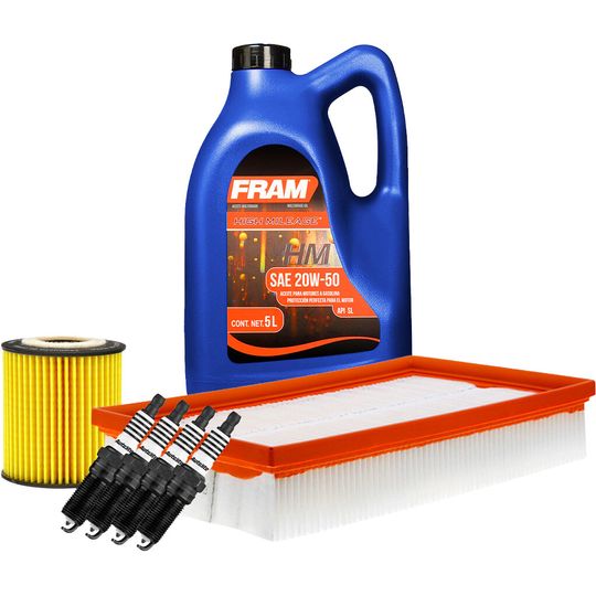 fram-autolite-kit-de-afinacion-con-aceite-20w50-mineral-bujias-platino-y-2-filtros-7-piezas-mercury-milan-2006-2009-milan-l4-2-3l-0