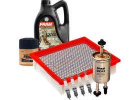 Kit De Afinación Con Aceite 5W30 Sintético, Bujías Platino Y 3 Filtros (8 Piezas)