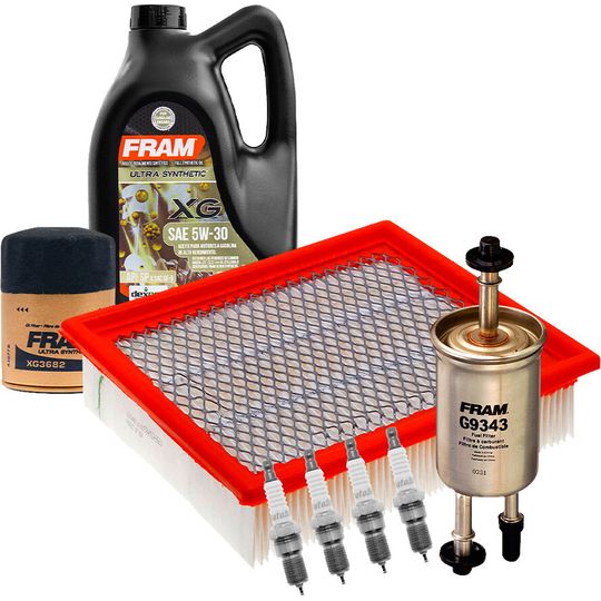 fram-autolite-kit-de-afinacion-con-aceite-5w30-sintetico-bujias-platino-y-3-filtros-8-piezas-mazda-b2300-2005-2008-b2300-l4-2-3l-0